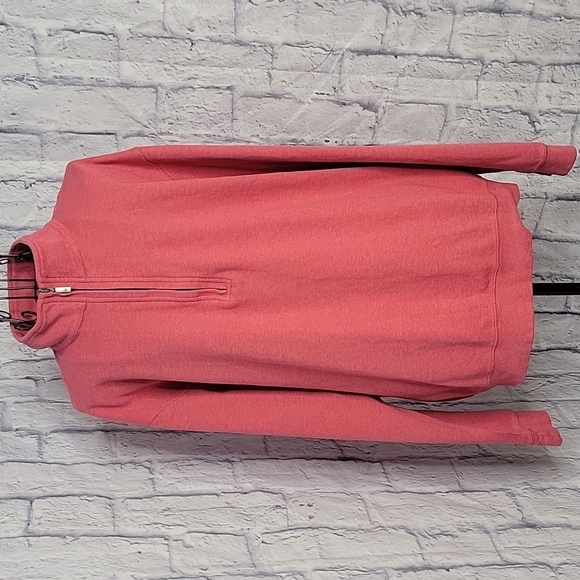 ORVIS‎ Red 1/4 Zip Men's Sweatshirt Medium - Picture 1 of 7